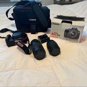 Canon EOS Rebel T6 DSLR Camera with EF-S 18-55mm f/3.5-5.6 IS II Lens